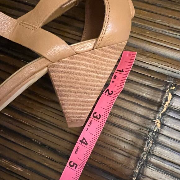 Nine West Women's Reese Leather Dress Sandal Bohemian Beaded Gladiator Size 7 - Picture 6 of 11